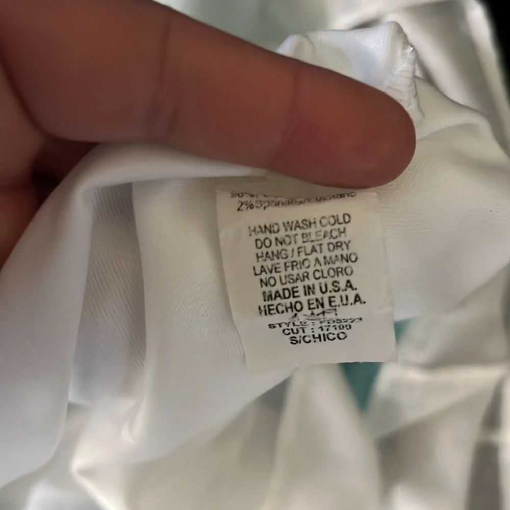 FLAMINGO URBAN‎ women’s baby blue/ white dress size small